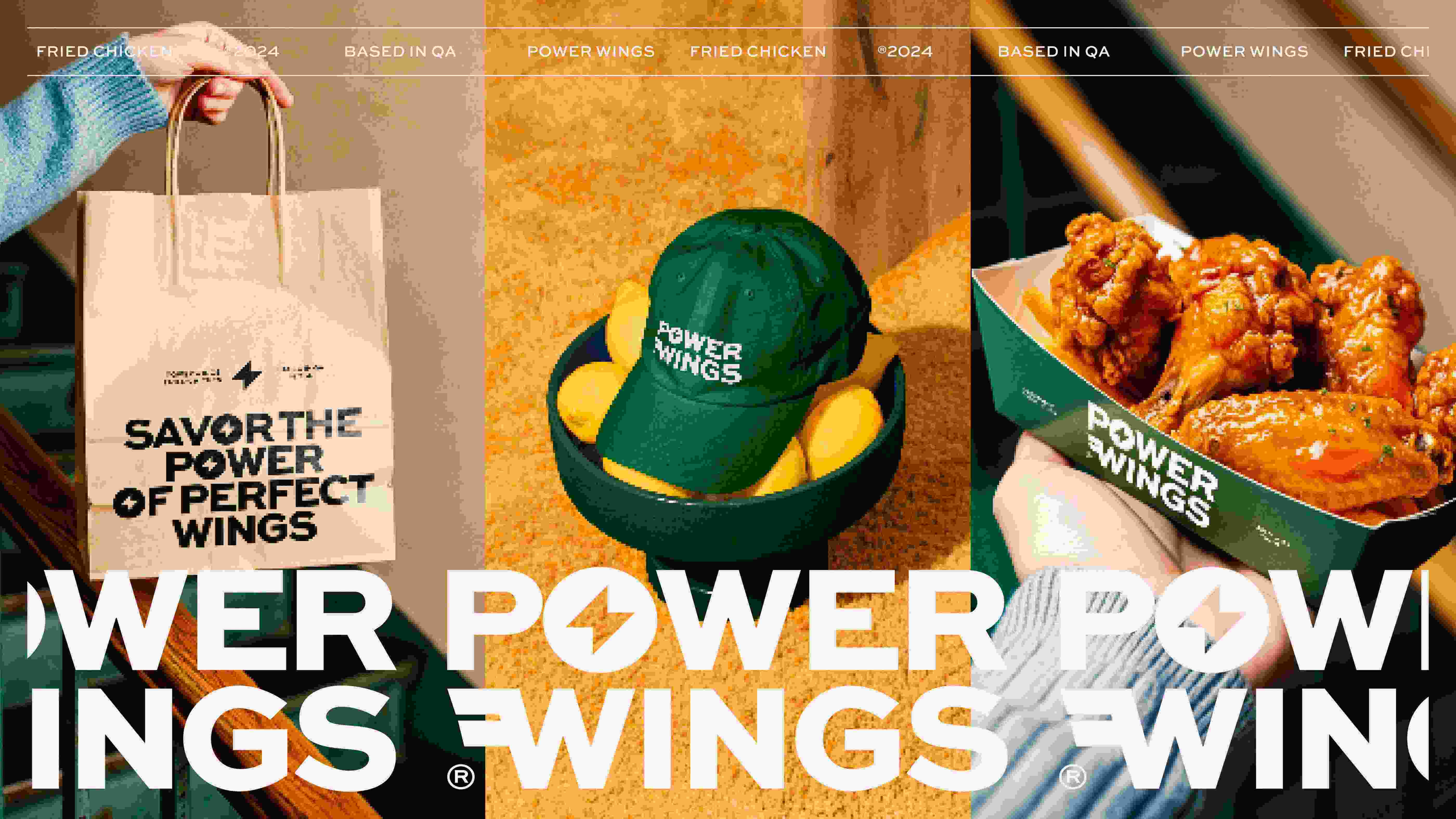 Branding Project for Power Wings